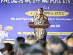 Wamen ATR/Waka BPN Tanam Pisang di Jembrana: Awal Baru Pemanfaatan Tanah Ulayat di Indonesia
