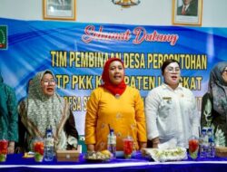 Hj. Endang Kurniasih Ketua TP PKK Langkat Dorong Desa Serapit Jadi Percontohan AKU HATINYA PKK