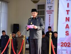 Gubernur Gusnar Ismail Tahan Tangis saat Bacakan Pidato Harkitnas: “Kemajuan Itu Dimulai dari Piring yang Penuh”