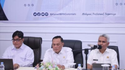 BPN Gorontalo Komitmen Tindak Lanjut Audit PTSL demi Pelayanan yang Berkualitas