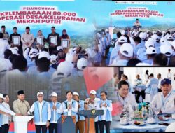 Menteri Nusron Dampingi Presiden Prabowo Resmikan 80.000 Koperasi Desa Merah Putih