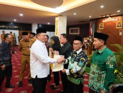 Terima Sertipikat Tanah Wakaf dari Menteri Nusron, Perwakilan NU Lampung Timur Apresiasi Dukungan BPN