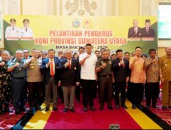 Bupati Langkat Syah Afandin Dukung Penuh Kepengurusan Baru KONI Sumut: Siap Kolaborasi Majukan Prestasi
