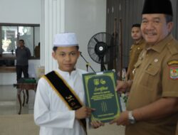 Bupati Taufik Wisuda 48 Orang Santri Lembaga Tahfidz Al-Qir’an Pemkab Asahan
