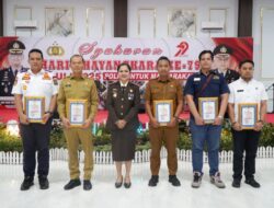 Bupati Langkat Apresiasi Dedikasi Kapolres Langkat di Hari Bhayangkara ke-79