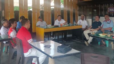 Gubernur Gusnar dan PMI Provinsi Gorontalo Bahas Persiapan Donor Darah Kemerdekaan di Rumah Kopi Mekar