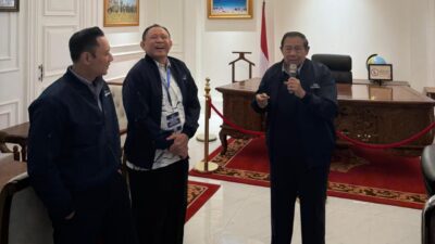 Pertemuan Hangat SBY, AHY, dan Gusnar Ismail di Museum SBY-ANI: Simbol Kepercayaan dan Komitmen untuk Gorontalo