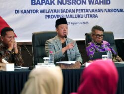 Pembinaan di Kanwil BPN Provinsi Maluku Utara, Menteri Nusron: Tugas Saya sebagai Menteri adalah Memberikan Kepastian dan Harapan