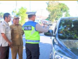 Wabup Labuhanbatu Tinjau Operasi Gabungan Penagihan PKB