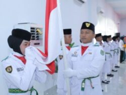 Bupati Taufik Kukuhkan Paskibraka Asahan 2025