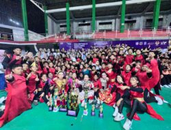 SMP Negeri 1 Molibagu Raih Juara Umum di Hulonthalo Marching Festival 2025