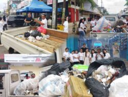 PIKO’S Turun Tangan Bersihkan Jalan Kartini, Sindir Pemerintah Kotamobagu Soal Sampah yang Tak Kunjung Tuntas