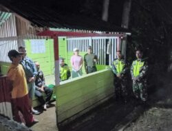 Kodim 1303 Bolmong Ikuti Instruksi Gubernur, Laksanakan Patroli dan Penguatan Pos Kamling Demi Keamanan Masyarakat