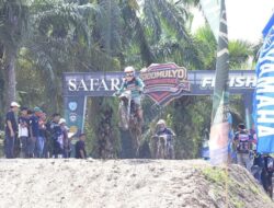 Wabup Jamri Lepas Puluhan Rider di Laga Final Super Grasstrack Championship Piala Bupati Labuhanbatu