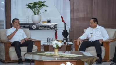 Hangatnya Pertemuan Dua Sahabat: Gubernur Gorontalo dan NTB Bahas IPR dan Koperasi Tambang Rakyat