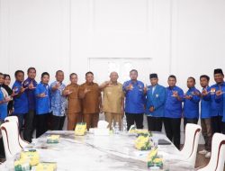 Syah Afandin Sambut Audiensi KNPI Langkat, Tekankan Musda Tanpa Dualisme