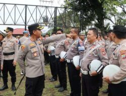 Kapolres Turun Langsung, Disiplin Jadi Cermin Profesionalisme Polisi Kotamobagu