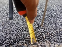 Dugaan Kejanggalan Proyek Penghotmixan Jalan Desa Sidadadi Jadi Sorotan LSM   