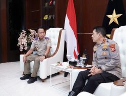 Kakanwil BPN Gorontalo Audiensi dengan Kapolda, Bahas Pencegahan Mafia Tanah dan Sertipikasi Hibah Lahan Polda