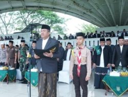 Bupati Asahan Pimpin Upacara Peringatan Hari Santri Nasional 2025