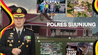 Kapolres Sijunjung Imbau Warga Waspada: Cuaca Ekstrem, Sumbar Tetapkan Tanggap Darurat Bencana