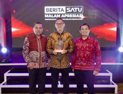 Kementerian ATR/BPN Raih Apresiasi BeritaSatu 2025 Kategori Inovasi Teknologi dan Layanan Publik