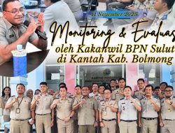 Kakanwil BPN Sulut Dorong Percepatan dan Transparansi Layanan Pertanahan di Bolmong