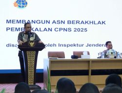 Jaga Kedaulatan Negara, Irjen Bangun Rasa Kebanggaan CPNS Kementerian ATR/BPN