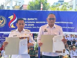 Pemkot Kotamobagu Teken Kerja Sama Pemasyarakatan, Wali Kota Weny Gaib Terima Penghargaan Karya Bhakti
