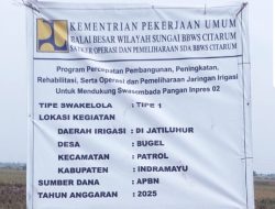 Proyek Irigasi BBWS Citarum di Indramayu Dikeluhkan Warga, Nilai Kontrak Tak Jelas, Banyak Kejanggalan 