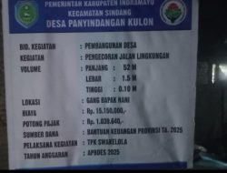 Proyek Pengecoran Jalan di Panyi Dangan Kulon Diduga Bermasalah, Kualitas Diragukan