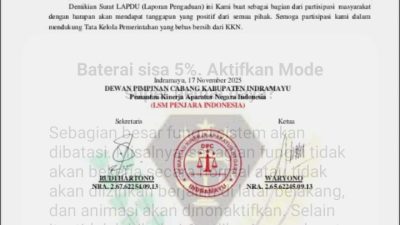 LSM Penjara Indonesia Laporkan Dugaan Penyimpangan Dana Proyek ke BPK Jawa Barat 
