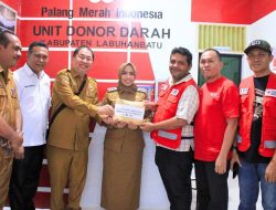 Bupati Labuhanbatu Tinjau Posko Bantuan Buat Korban Banjir Sumut
