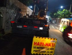 Proyek “Siluman” di Sukajati Blok manggungan: Jalan Hotmix Tanpa Papan, Rakyat Jadi Korban