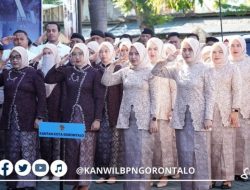 Kanwil BPN Gorontalo Gelar Upacara Peringatan Hari Ibu