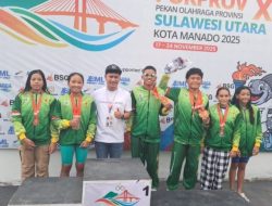 Kotamobagu Panen Medali di Porprov XII Sulut 2025 Lewat Cabor Selam