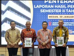 Terima LHP Kinerja Dukungan Ketahanan Pangan, Pj Sekdaprov Sumut Pastikan Komitmen Pemprov Tindaklanjuti Rekomendasi BPK