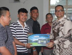 Pemko Serahkan Hibah Peralatan Olah Raga ke Sejumlah Klub Voli di Tanjung Balai