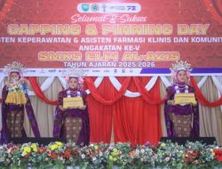 Wabup Labuhanbatu Hadiri Prosesi Capping dan Pinning Day Angkatan ke V SMK Al-Azis