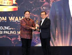 Kementerian ATR/BPN Terima Penghargaan dari INDOPOSCO atas Diseminasi Strategi Komunikasi yang Paling Masif