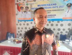 H. Ruswa , M. Pd.i Hadiri Musrenbang Kecamatan Sindang: Menyusun Pembangunan RKPD 2027