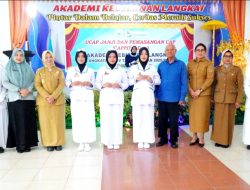 Wabup Tiorita Hadiri Capping Day Akbid Langkat Angkatan XXIV