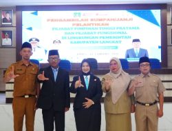 Bupati Langkat Lantik Pejabat Tinggi Pratama Dan Fungsional, Perkuat Kinerja Dan Pemulihan Pascabencana