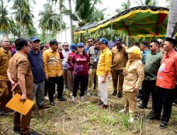 Wamen Diktisaintek Tinjau Tiga Lokasi Calon Pembangunan Sekolah Garuda di Boalemo