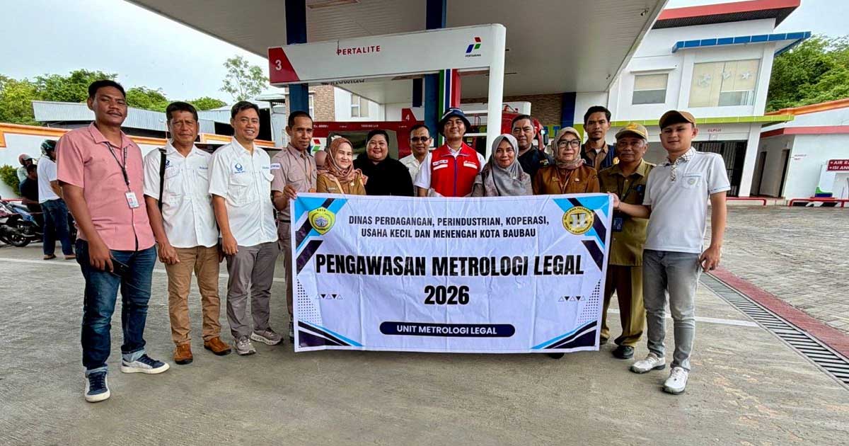 Pertamina Patra Niaga Regional Sulawesi, SPBU Baubau, Takaran BBM, Ramadan 2026, Idulfitri 2026, Pantau Bareng SPBU, Disperindag Baubau, DPRD Baubau, Hiswana Migas Sultra, Lilik Hardiyanto