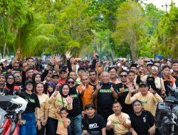 Nyoride Jilid VI di Gorontalo, Wabup Tonny S. Junus Ajak Komunitas Motor Tebar Kebaikan