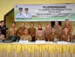 Rancang Arah Pembangunan 2027, Pemerintah Kota Kotamobagu Mulai Jaring Aspirasi Melalui Musrenbang Kecamatan