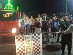 Gema Takbir Membelah Malam, Wali Kota Weny Gaib Lepas Ratusan Peserta Pawai Idul Fitri 1447 Hijriah