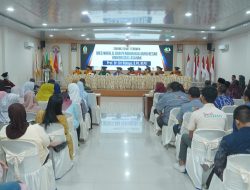 UNA Gelar Dies Natalis ke 40 dan Pengukuhan Guru Besar