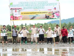 Wagub Idah Syahidah Turun ke Sawah, Dorong Percepatan Tanam di Program Cetak Sawah Rakyat Pohuwato